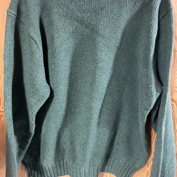 Polo by Ralph Lauren Men’s XL Green Sweater With Burgundy Pony Logo - Picture 5 of 11